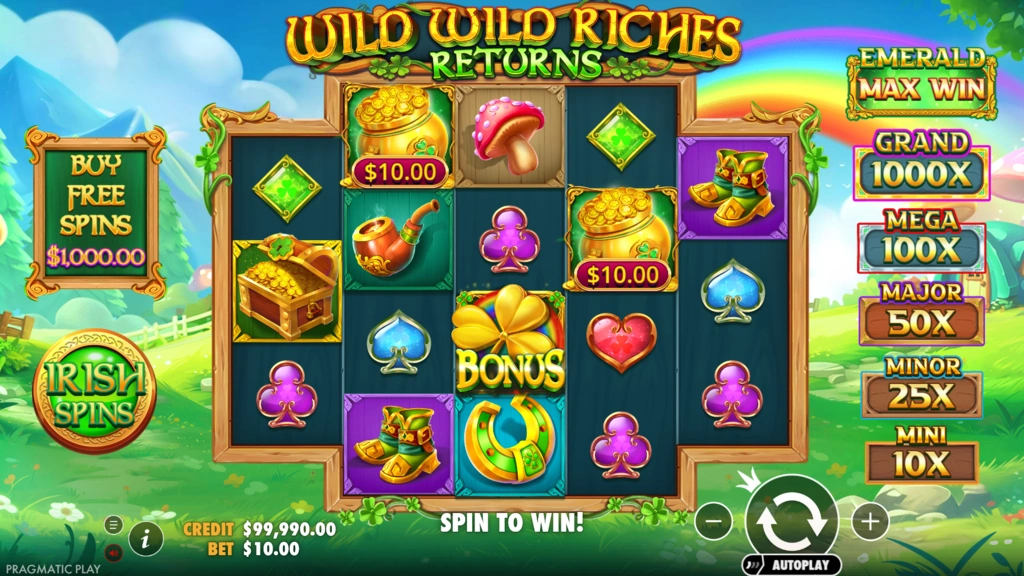 Wild Wild Riches Returns - Base Game